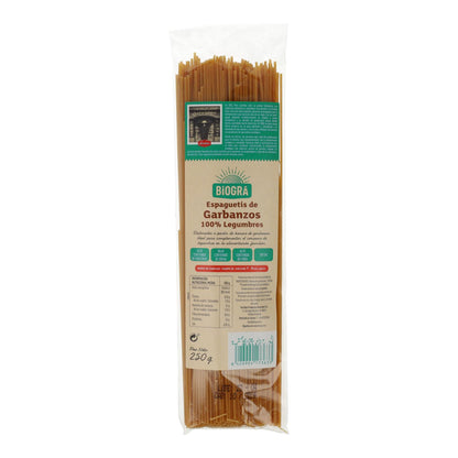 Esparguete de Grão de Bico Biológico Biográ 250 g