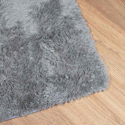 Vidaxl Alfombra De Pelo Largo Navarra Gris Claro 80x150 Cm Poliéster_3