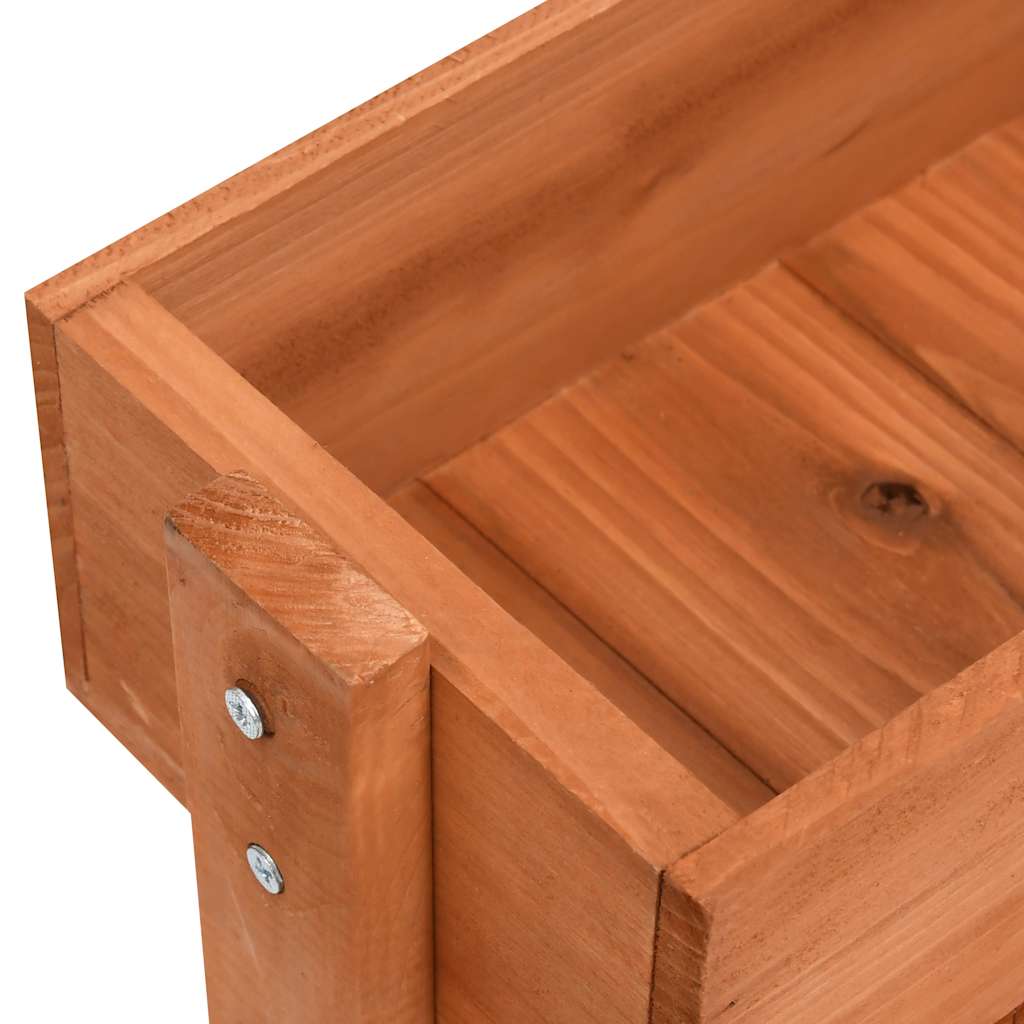 Jardinera De Madera De Abeto 52x30x78 Cm_4