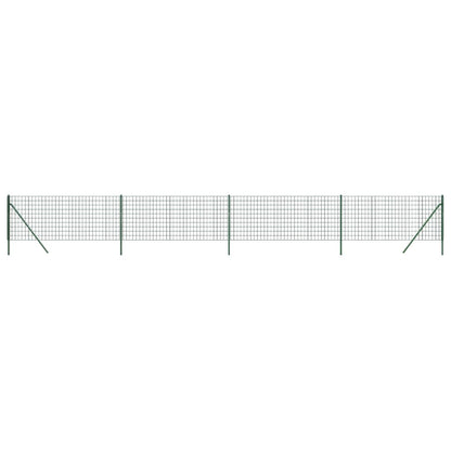 Cerca De Alambre De Acero Galvanizado Verde 1x10 M / Vetonek_2