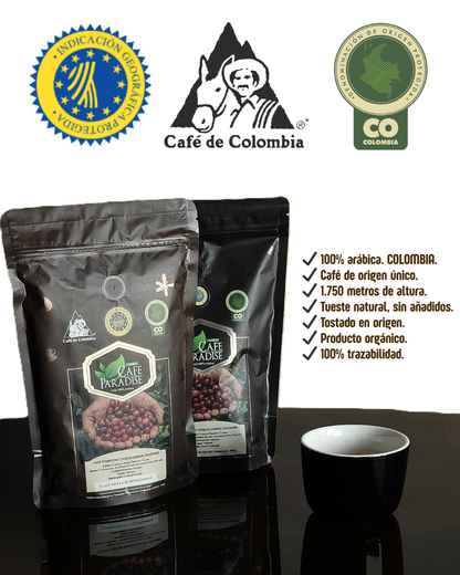 Pack Súper Ahorro – Molido 1kg – Café Especial Colombia -origen Único -  100% Arábica 1kg (4x250g)_1