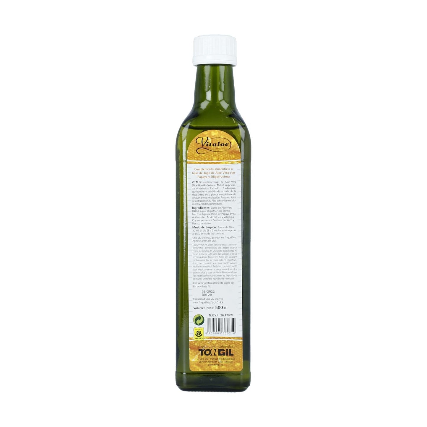Vitaloe Sumo de Papaia Aloe Vera Tongil 500 ml