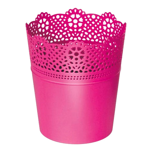 Maceta Lace , Dimensiones (mm) 160x160x185, Color Fucsia