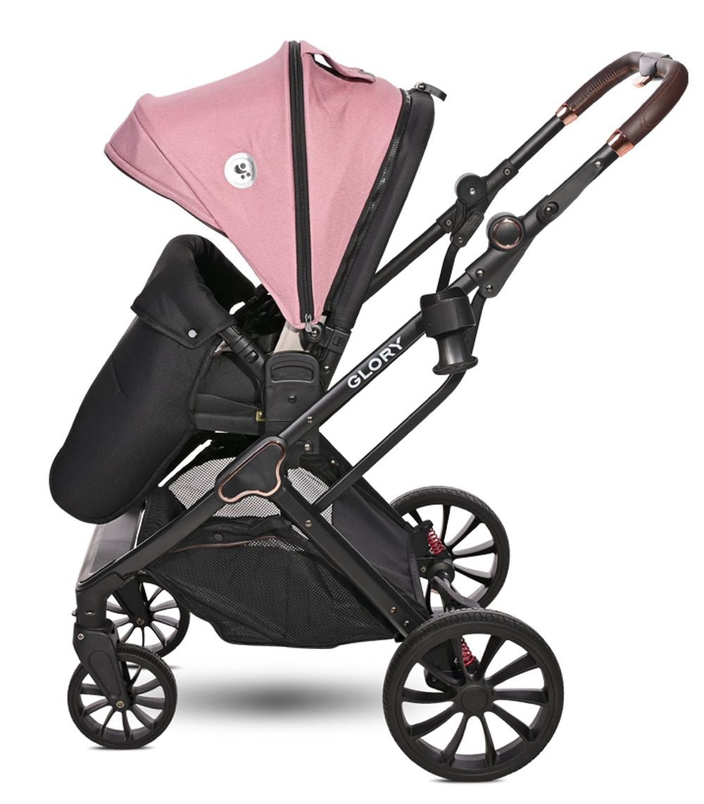 Carrito De Bebé Trio Glory Hasta 22 Kg Pink_3