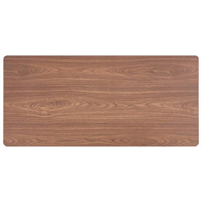 Mesa De Comedor De Mdf Marrón 120x60x75 Cm_2