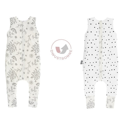 Bloom Saco De Dormir Con Pies Reversible T-m Jersey Algodón Sleepee_2