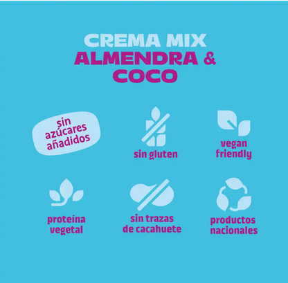 Crema de almendra y coco The Nut Club 200g_5