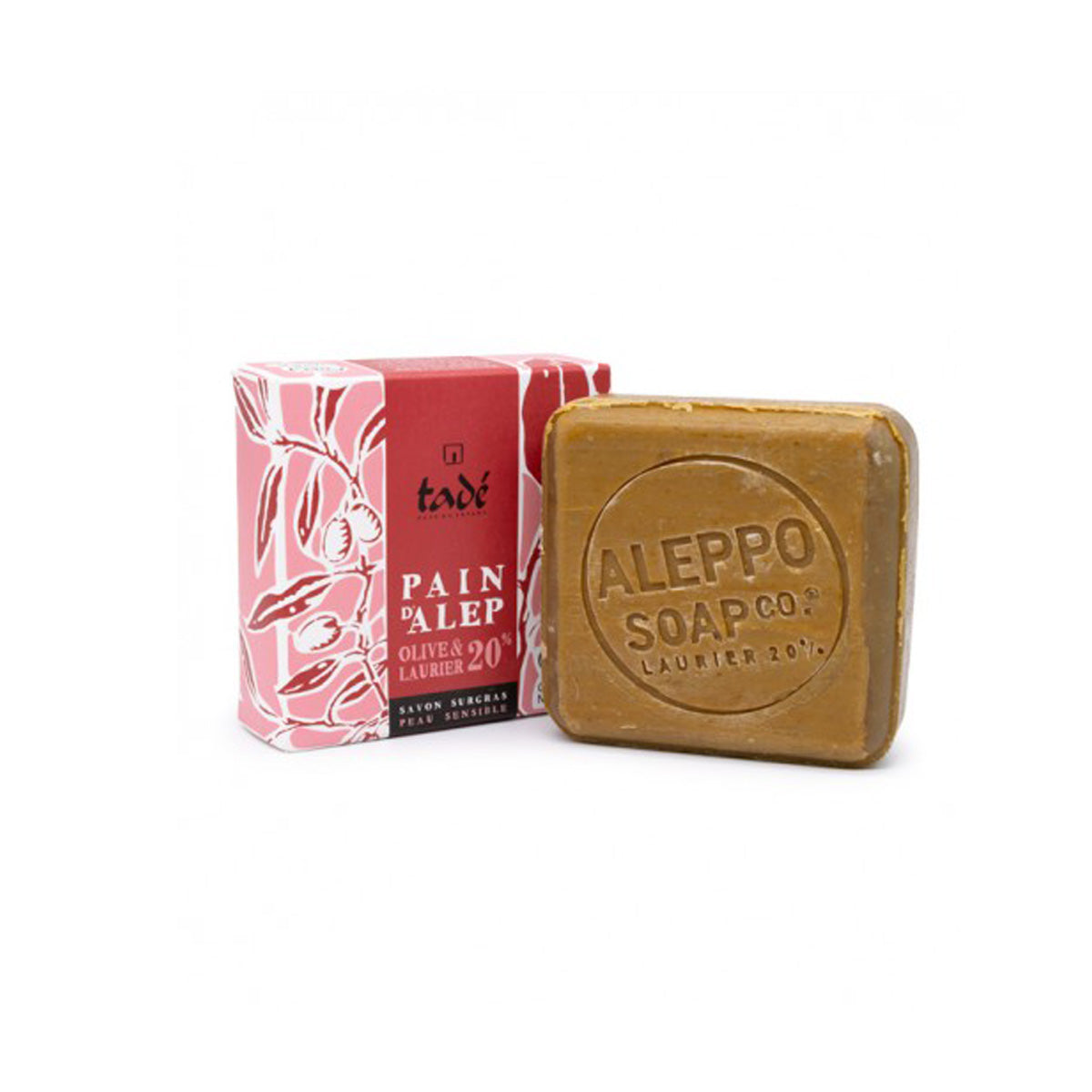 Sabonete Tadé Alepo 20% Louro. 100 gr.