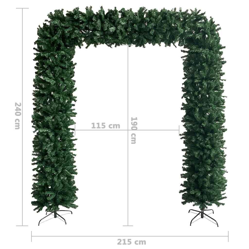Vidaxl Arco De Árbol De Navidad Verde 240 Cm_2