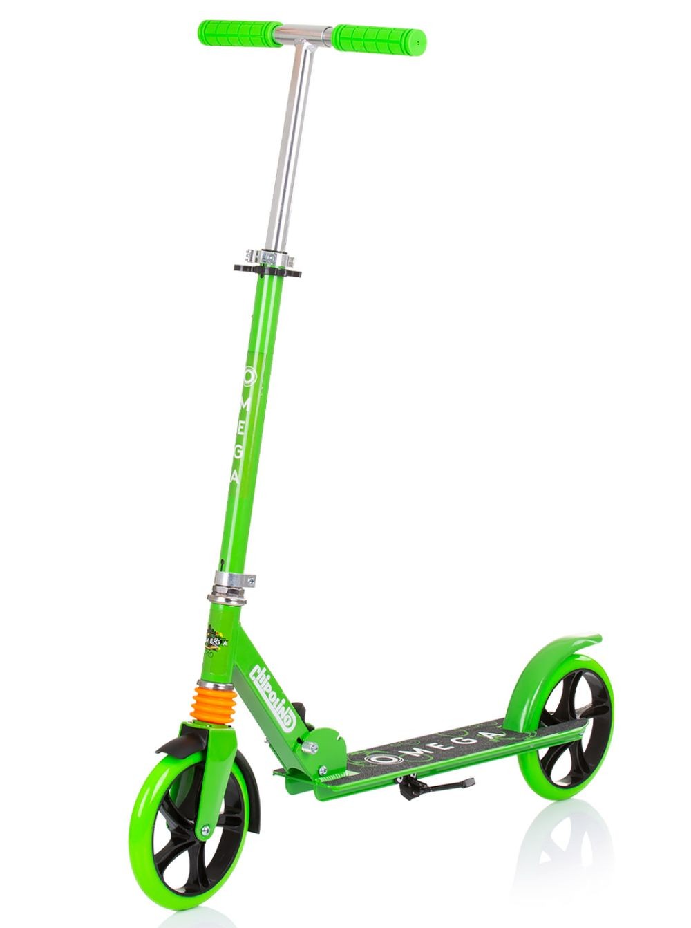 Patinete Infantil Omega Hasta 100 Kg Plegable Y Ruedas De 20mm Green_0