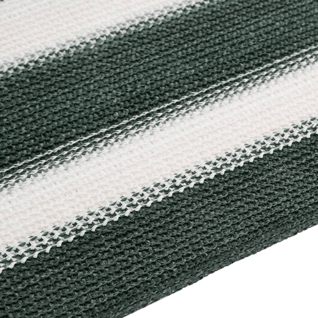 Vidaxl Red De Privacidad Hdpe Verde Y Blanco 1,2x10 M 75 G/m²_4