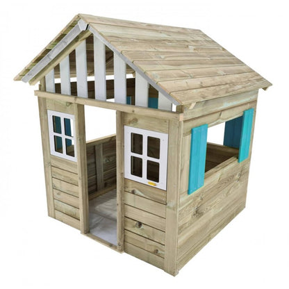 Casita De Madera Masgames Lollipop Xl Horeca Azul._0
