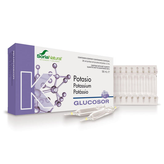 Glucosor Potássio Soria Natural 12 ampolas