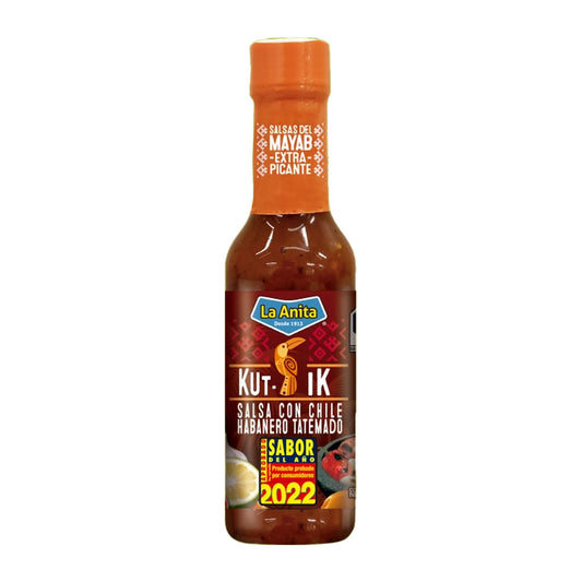 Molho de pimenta habanero vermelho picante La Anita 150ml