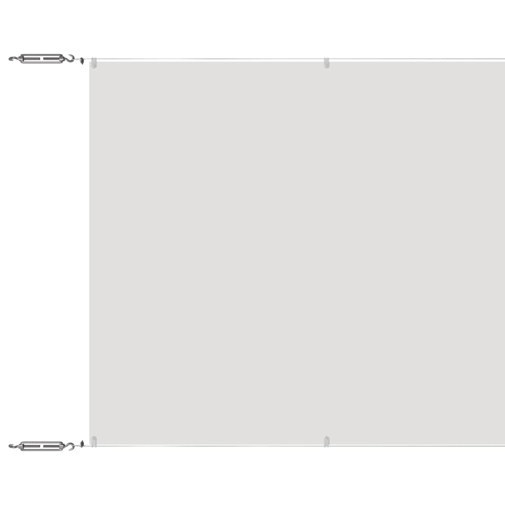 Vidaxl Toldo Vertical Blanco 180x1000 Cm Tela Oxford_0