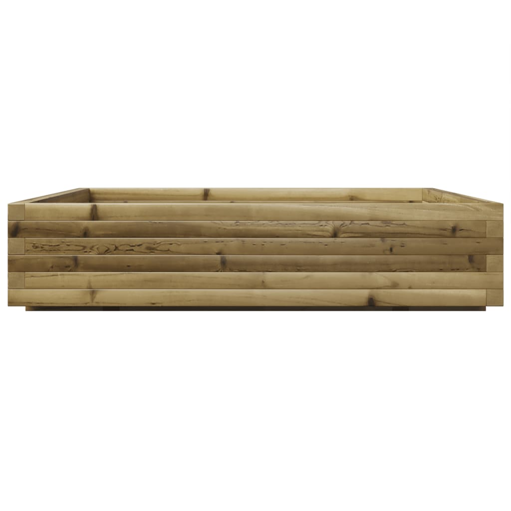 Jardinera Madera De Pino Impregnada 110x110x26,5 Cm_5