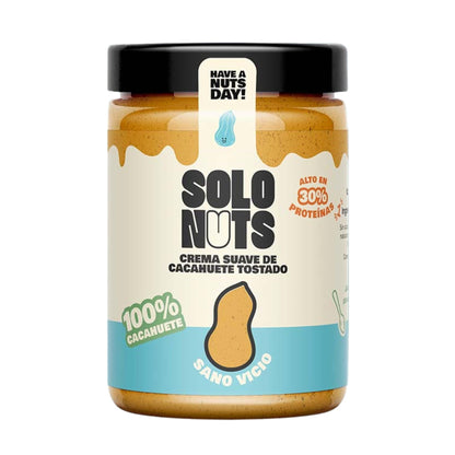 Solonuts 100% Manteiga de Amendoim Suave 280g