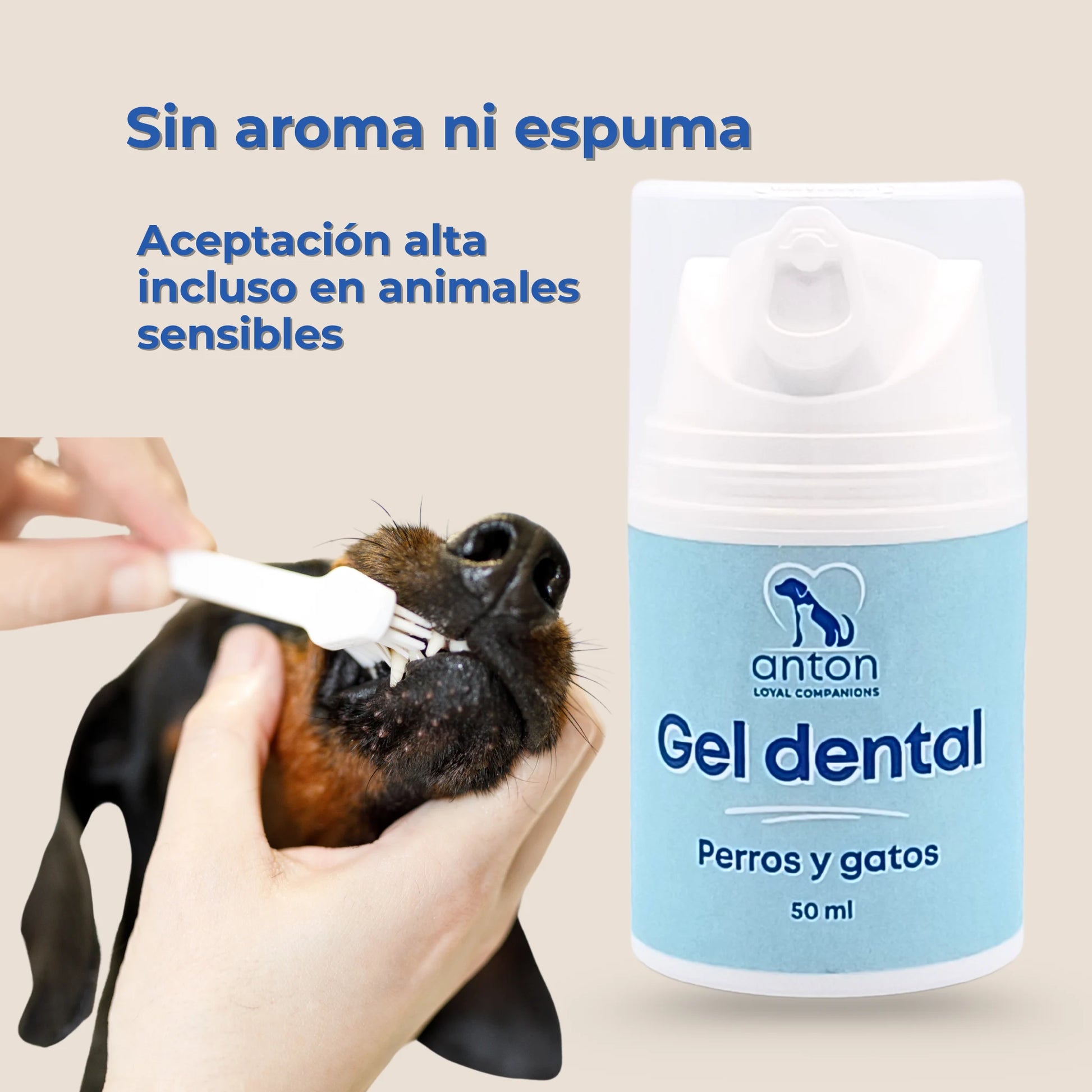 Gel dental natural para perros y gatos – Limpieza dental 50 ml_2