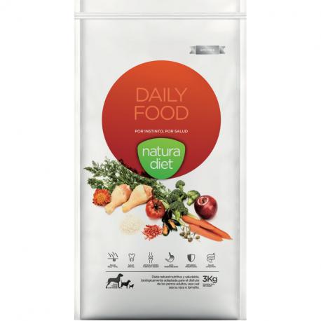 Natura Diet Daily Food Ração para cães sem OGM 12 kg
