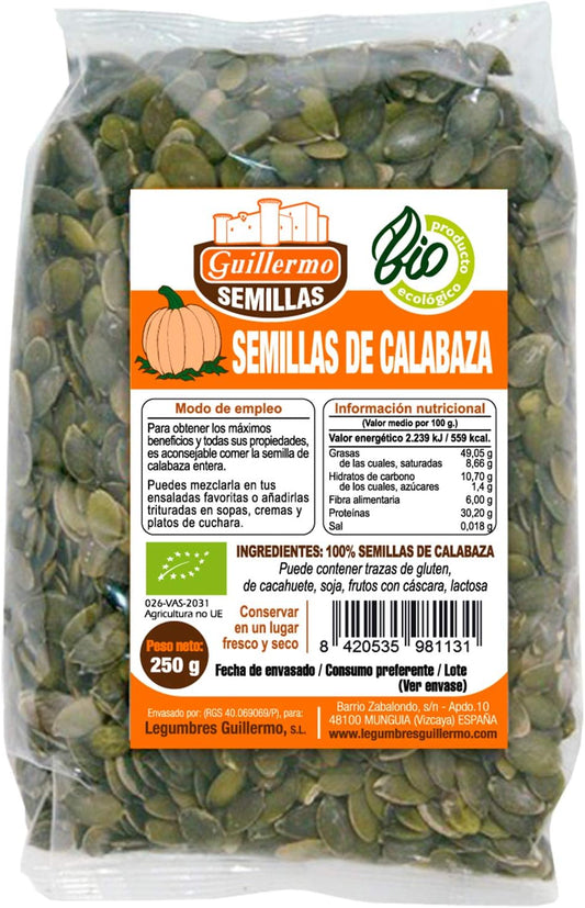 Pipas De Calabaza Bio - 250 G_0