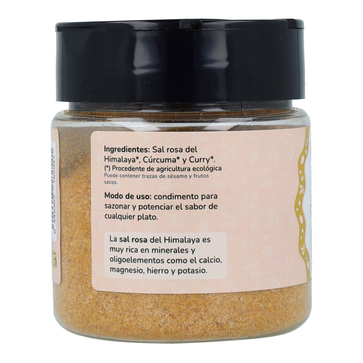 Sal Rosa com Caril e Curcuma Planeta Huerto 100g