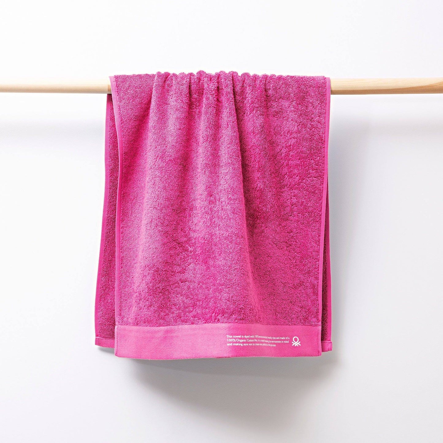 Kit Toallas Baño 100%algodón (50x90 + 70x140 + 90x150cm) Fucsia_4