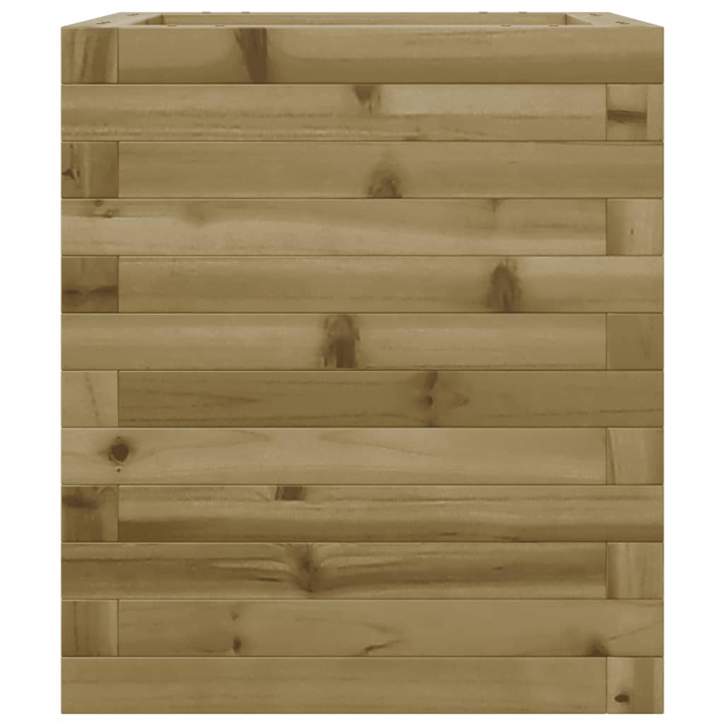 Jardinera De Madera De Pino Impregnada 40x40x46 Cm_4