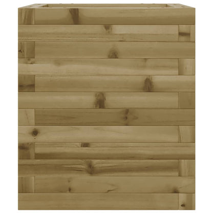 Jardinera De Madera De Pino Impregnada 40x40x46 Cm_4