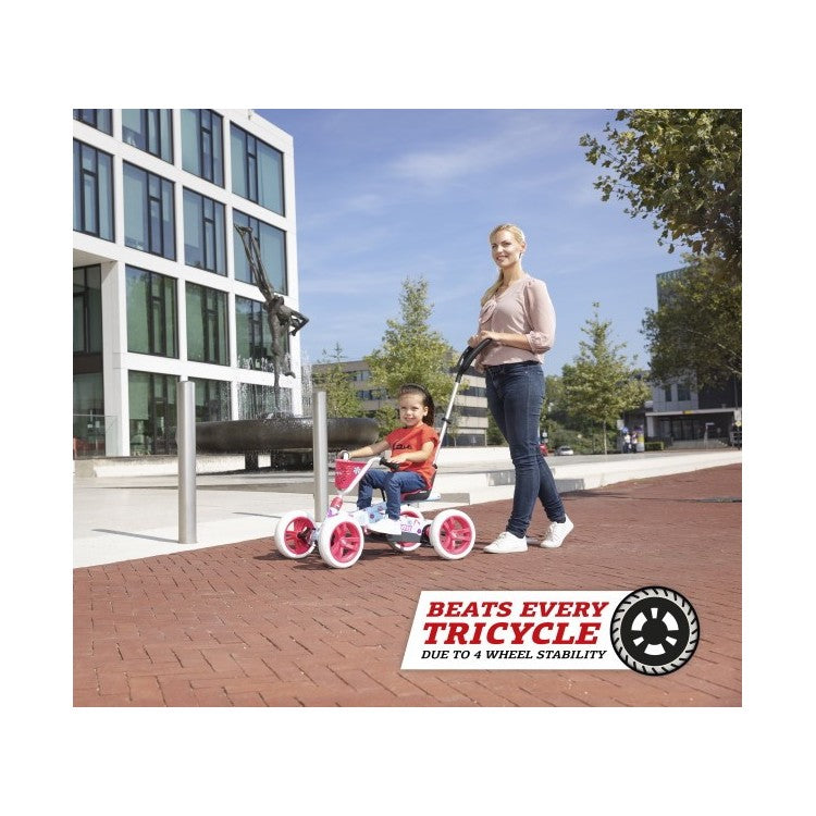 Coche De Pedales Berg Buzzy Bloom 2 En 1._4