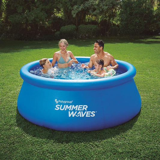 Piscina insuflável circular - 244x66 cm - com purificador - 2.074 litros