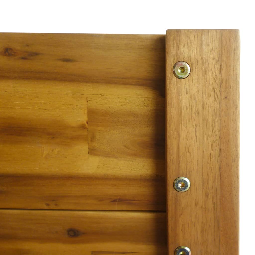 Arriate De Madera Maciza De Acacia_5