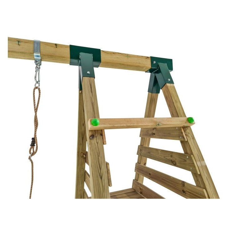 Parque Infantil Masgames Mauna Loa L (madera Cuadrada) Dos Asientos Planos._2