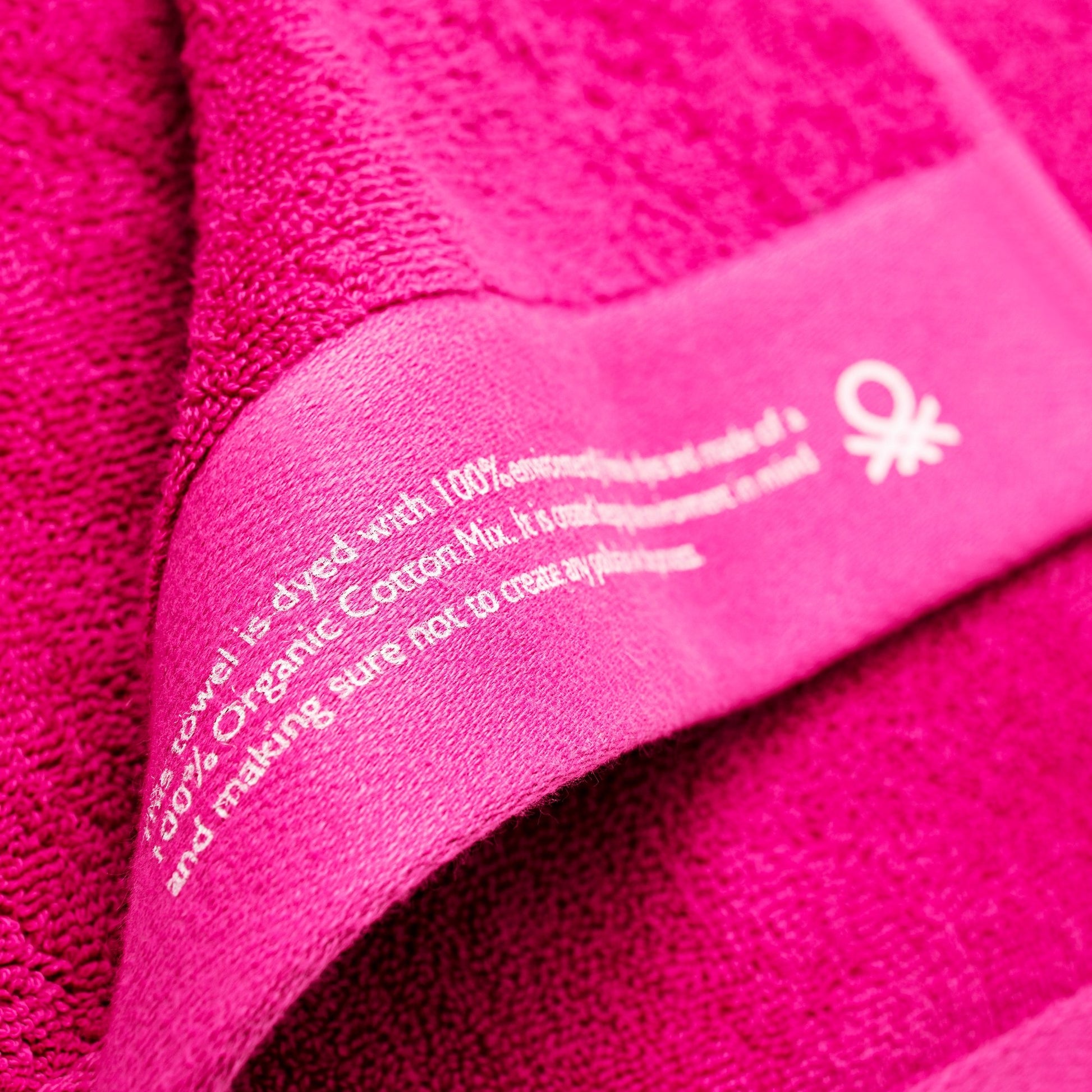Toalla 70x140cm Algodón Orgánico 450gsm Fucsia Be_4
