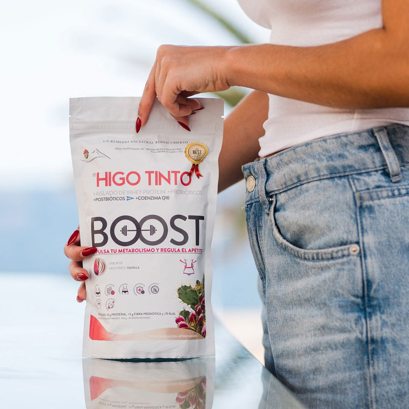 Higo Tinto Boost Vainilla (500 Gramos) – Polvo Energético Natural_2