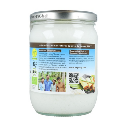 Óleo de coco desodorizado Dr. Goerg 500 ml