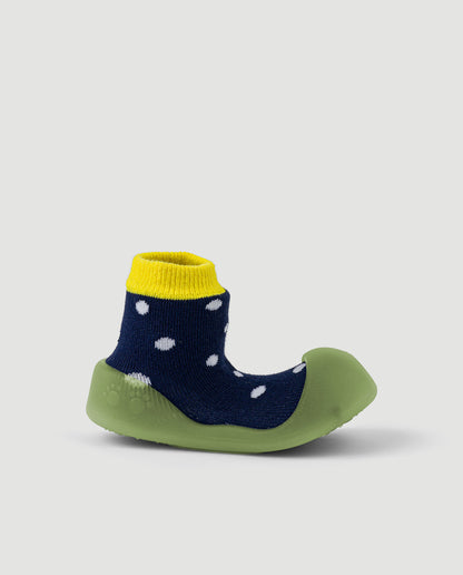 Zapatos De Bebé Que Cambian De Color Con La Luz Del Sol Polka Navy Bigtoes Chameleon L (21,5)_1