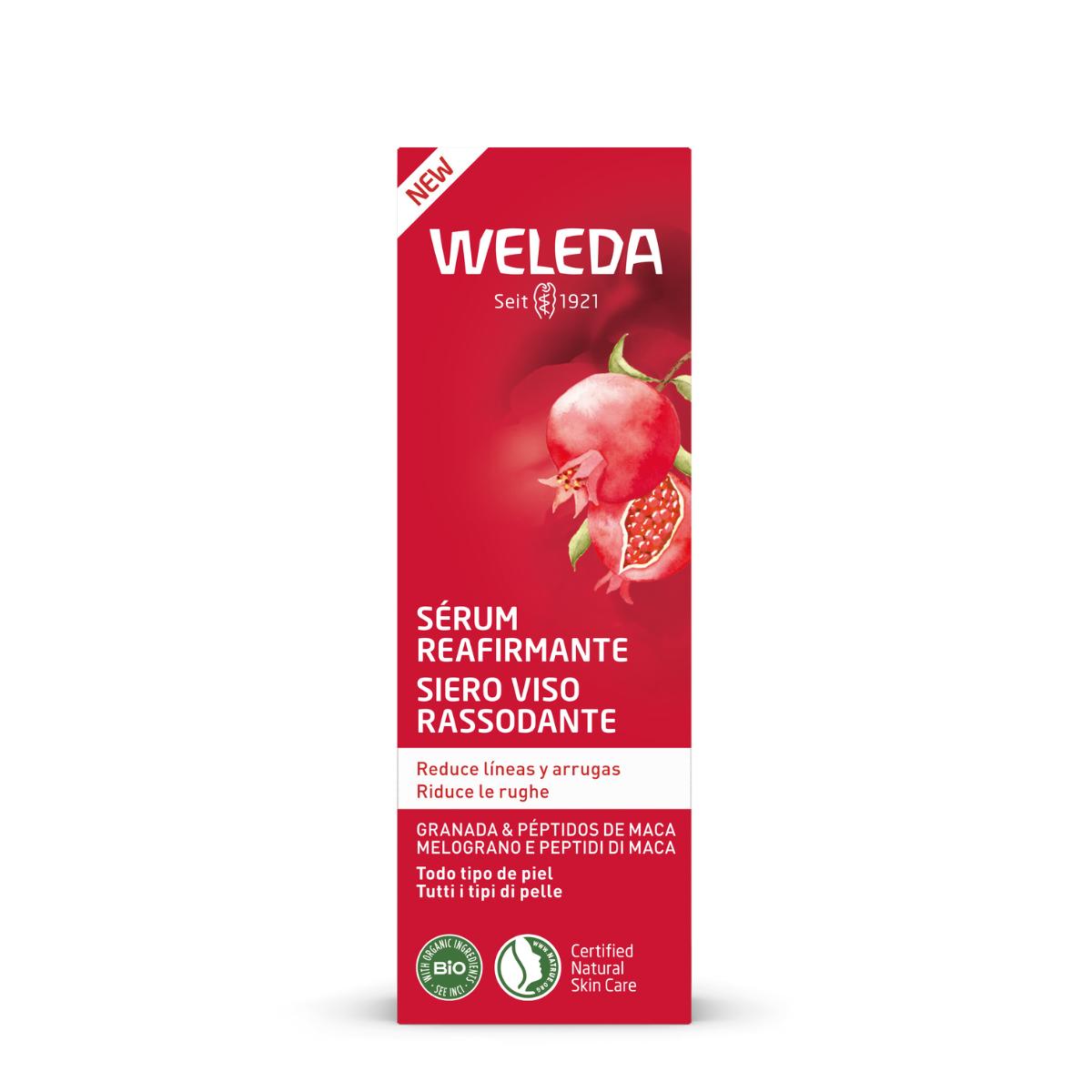 Weleda Sérum Refirmante de Romã e Peptídeos de Maca 30ml