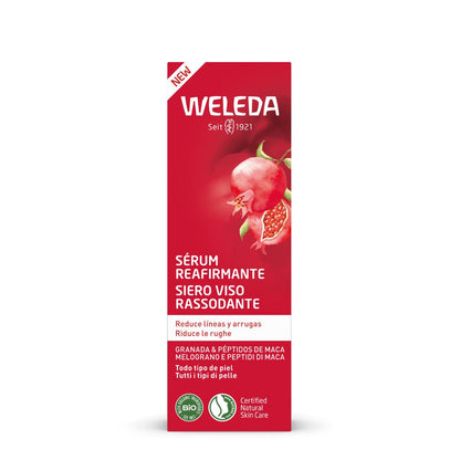 Weleda Sérum Refirmante de Romã e Peptídeos de Maca 30ml
