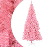 Vidaxl Árvore de Natal artificial com suporte em pvc cor-de-rosa 180 Cm
