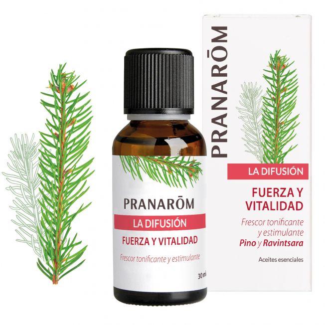 O DIFUSOR força e vitalidade 30 ml PRANARÓM
