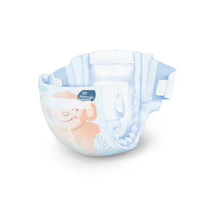 Embalagem de 6 fraldas T4 para gatinhar (9-15 kg) 34 unidades, Chelino