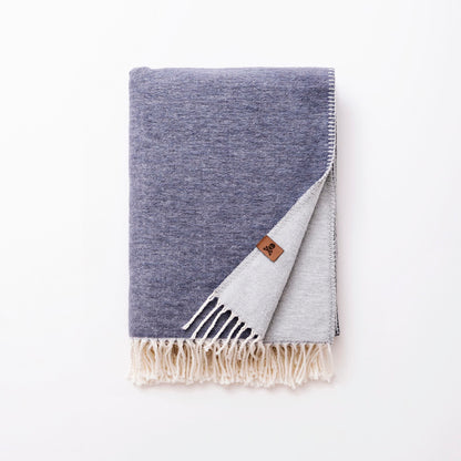 Manta Scotch 140x190 60% Algodón 40% Acrílico 320gsm Azul Scalpers Home_4