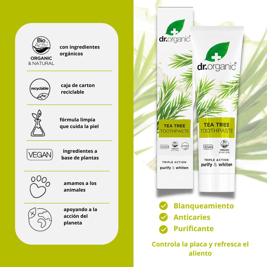 Pasta de dentes de melaleuca biológica Dr. 100ml