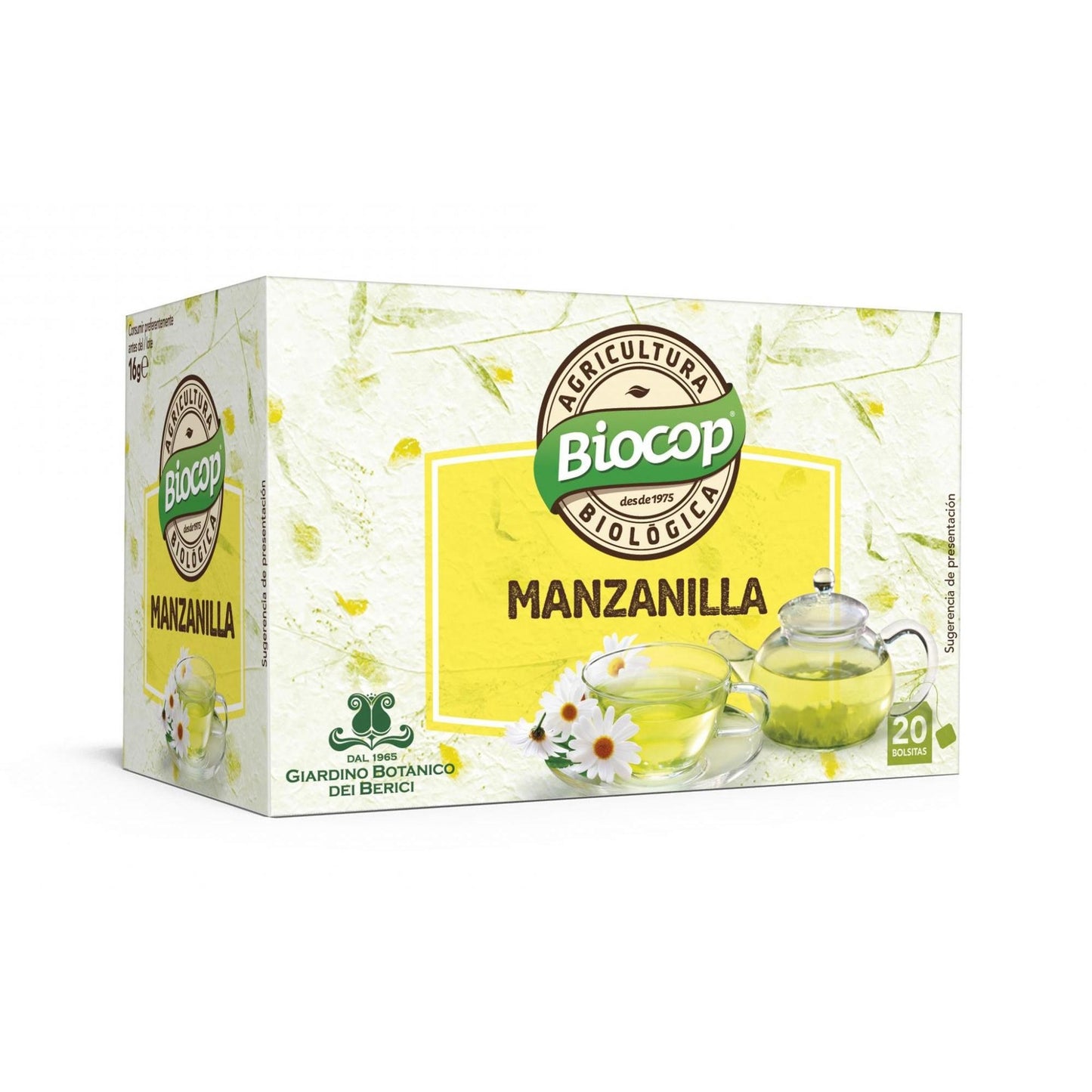 Infusão de Camomila Biocop 20 Saquetas