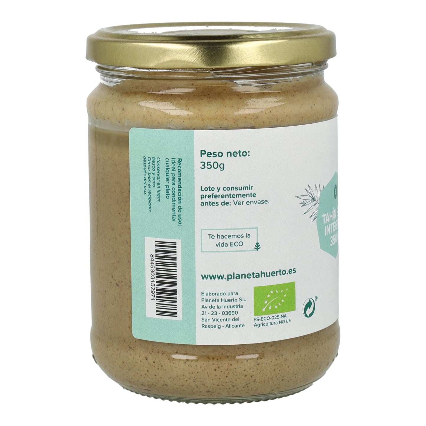 Tahini Semi Integral ECO Planeta Huerto 700 g