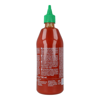 Molho de pimenta Sriracha tradicional Uni-Eagle 815g sem MSG – cremoso e picante ao estilo tailandês