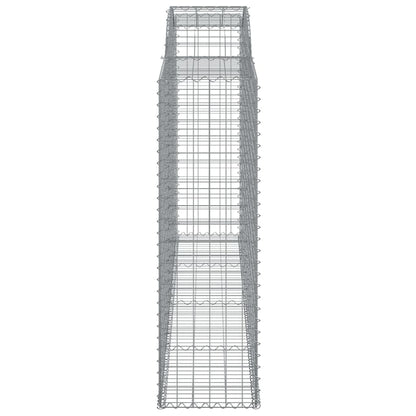 Cestas Gaviones 13 Uds Forma De Arco Hierro 300x50x160/180 Cm_4