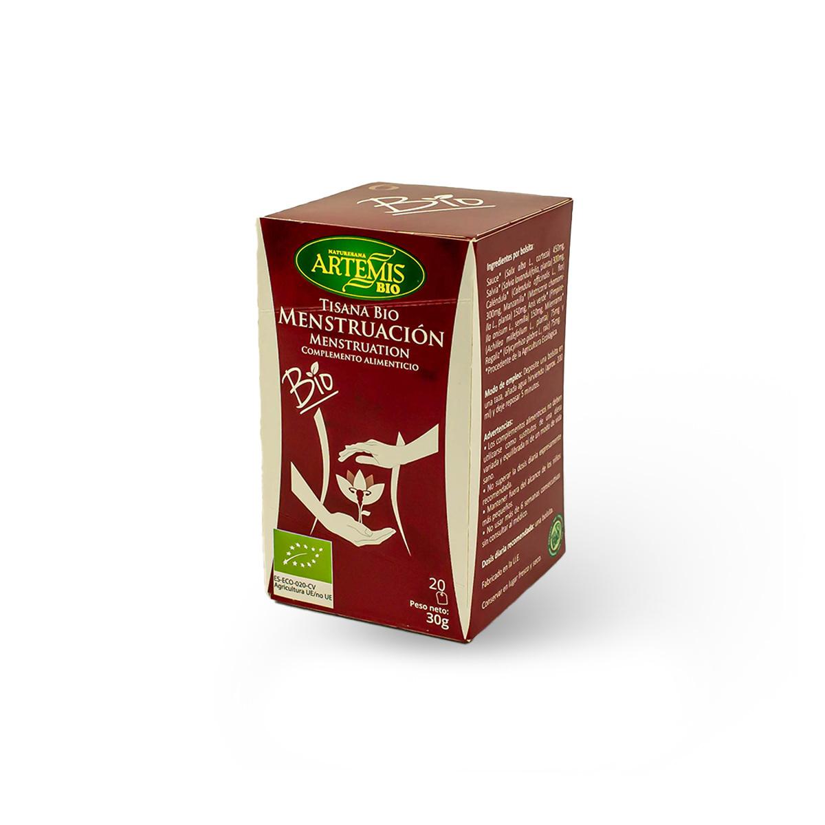 Chá de Ervas Artemis Bio Menstruação 20 saquetas