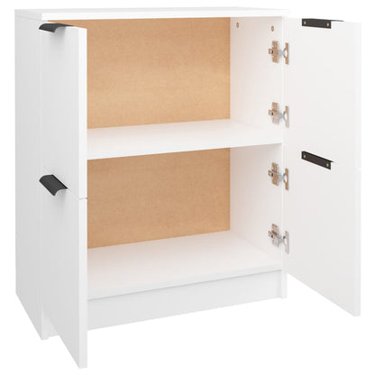 Aparador De Madera Contrachapada Blanco 60x30x70 Cm / Vetonek_2