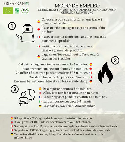 Té Rojo Pu Erh Adelgazante Ecológico En Pirámides | Calidad | Frisafran 15 Uds_4